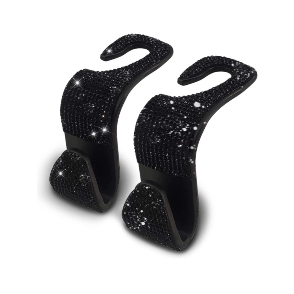 2 Bling Seat Hook Storage Holders